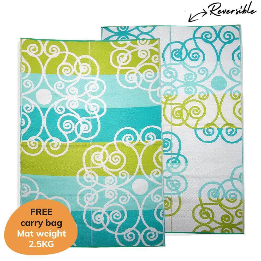Aurelia Design in Aqua Lime