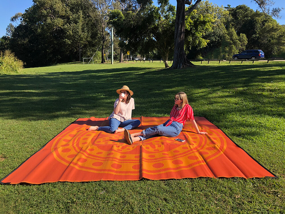 Yj Bear Yellow Stripe Pattern Print Rectangle Doormat Non