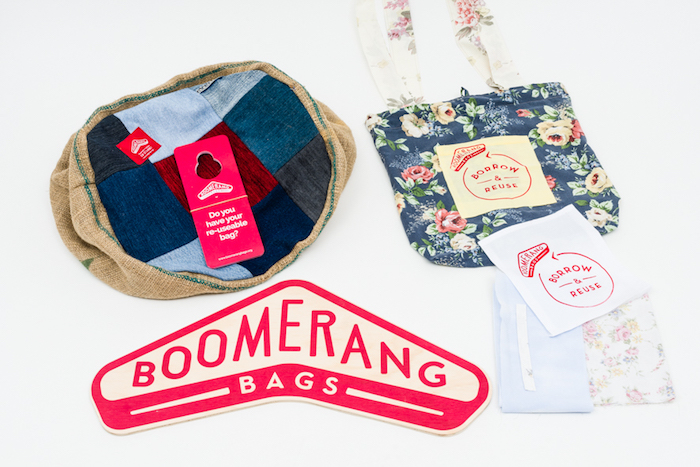 Reducing recycled plastic waste - Boomerang Bags