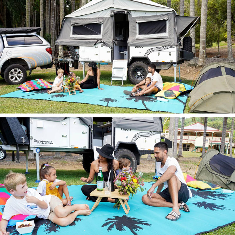 Our Caravan & Camping Mats are the BEST Australian Caravan Accessories