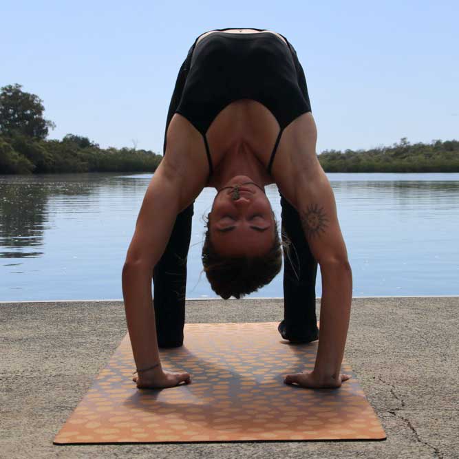 How to make yoga mat less slippery