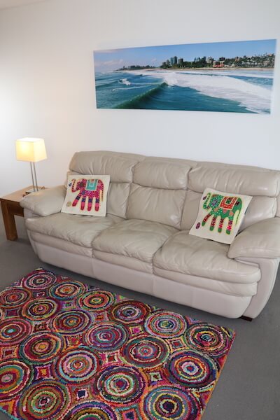 Indoor and outdoor rug - Chindi trellis