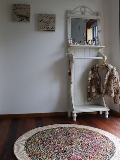 indoor and outdoor rug - chindi hot pot rug