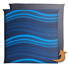 GARRIMA Cushion Cover, by Christine Slabb Navy