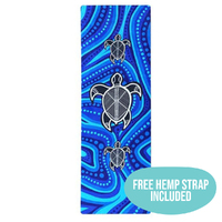 Yoga Mat, Turtle Serenity