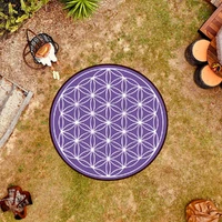 FLOWER OF LIFE MAT 3M