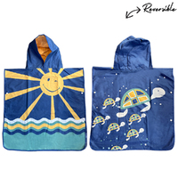 Turtle Kids Poncho 2-7 Years