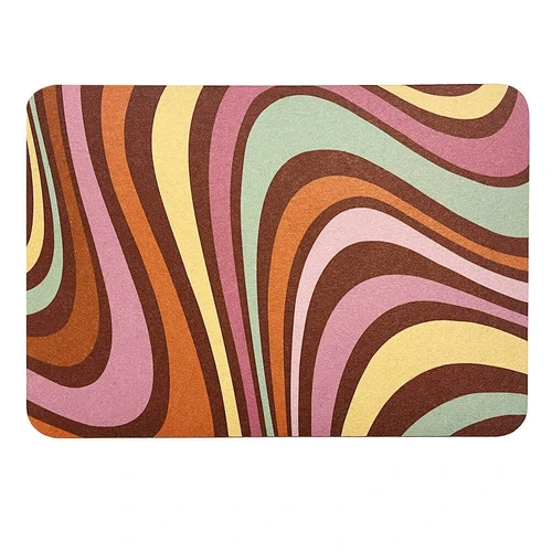 Retro Swirl Mousepad