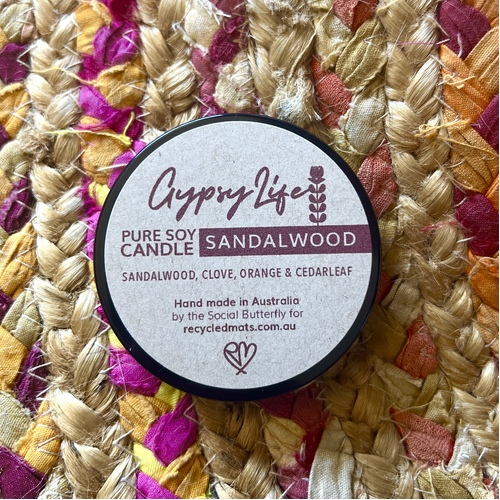Gypsy Life Glass Jar Candle 