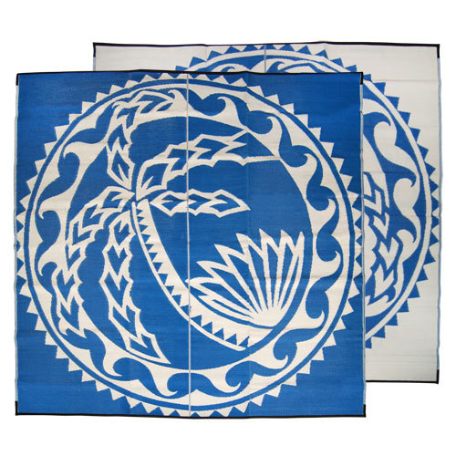 Recycled floor mats ideal for both indoor and outdoor use, reversible