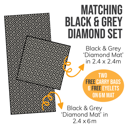 Black Diamond Mat Set