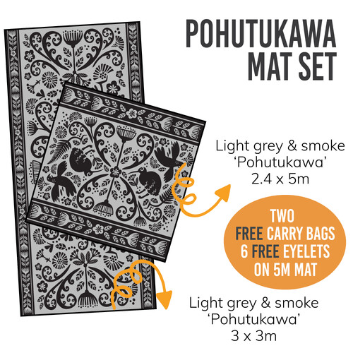 Pohutukawa Mat Set