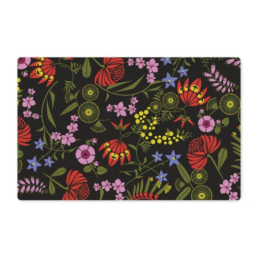 Aussie Wild Flowers Doormat