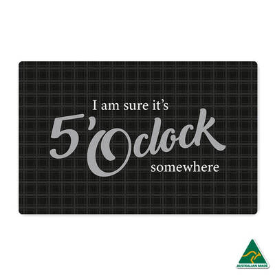 5 O'Clock Doormat