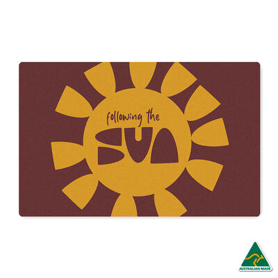 Following The Sun Doormat