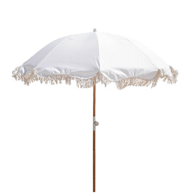 Vintage Umbrella, Cream 
