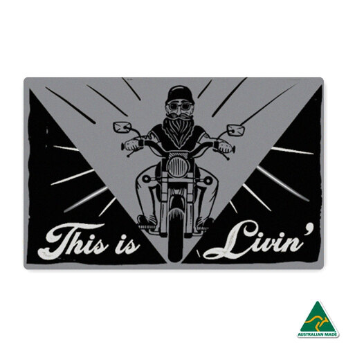 This Is Livin Bikie Doormat