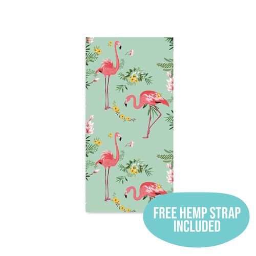 Kids Yoga Mat, Pink Flamingo