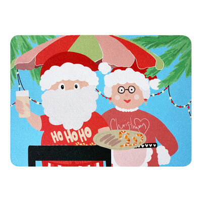 Christmas Bbq Mousepad