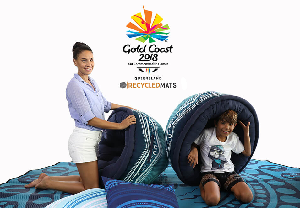 Exciting news! Introducing the Recycled Mats X Commonwealth Games 2018 Art Collaboration
