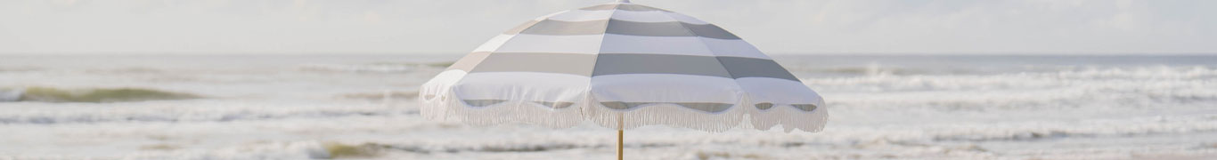 VINTAGE BEACH UMBRELLAS