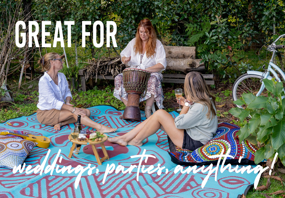 Weddings, parties, anything - 5 ways to use your mat (other than camping)