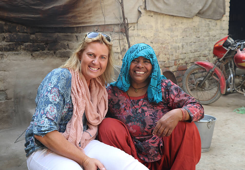 Meet the Makers of our Indian Chindi Rugs!