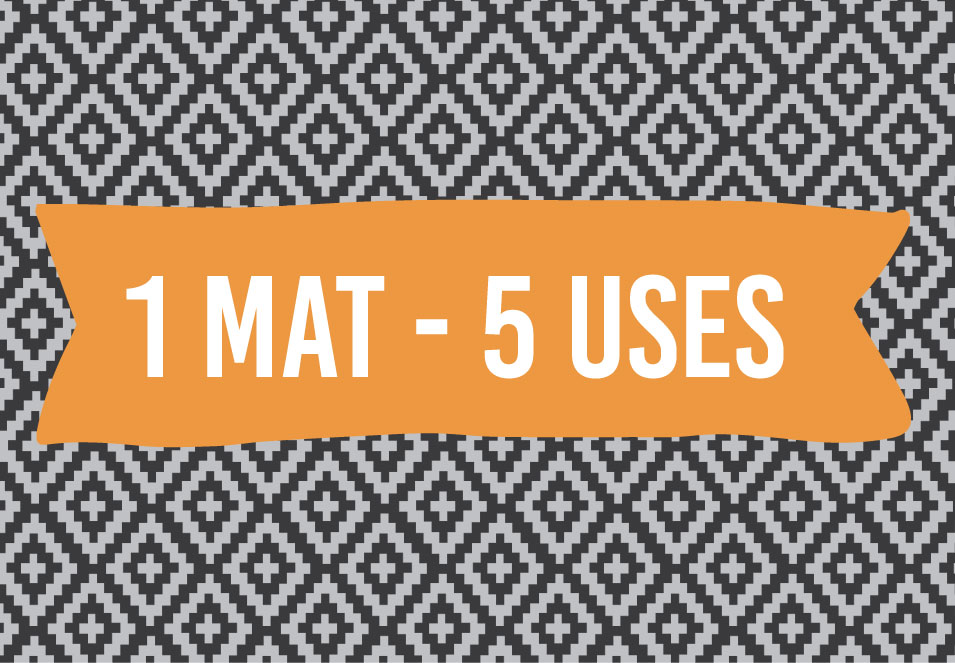 1 mat - 5 Uses