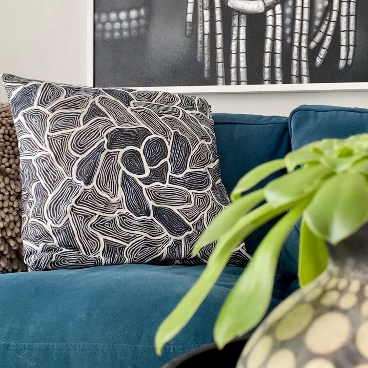 Fingerprints Cushion Cover