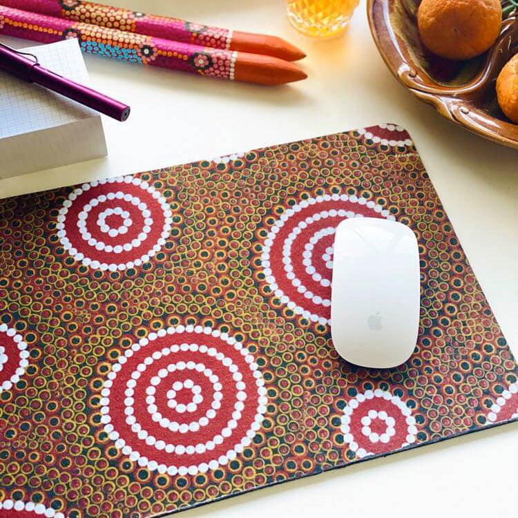 Water Hole Dreaming Mousepad