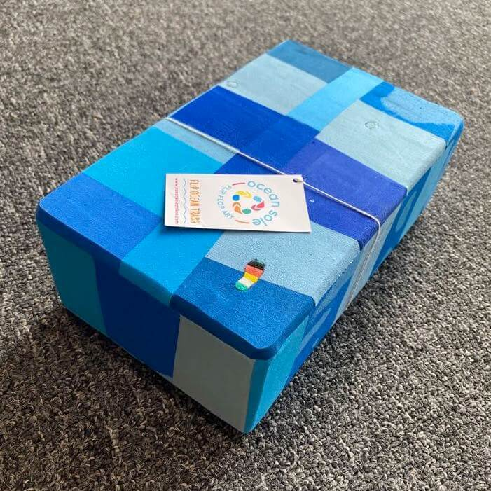 Yoga Block - Blue Ocean