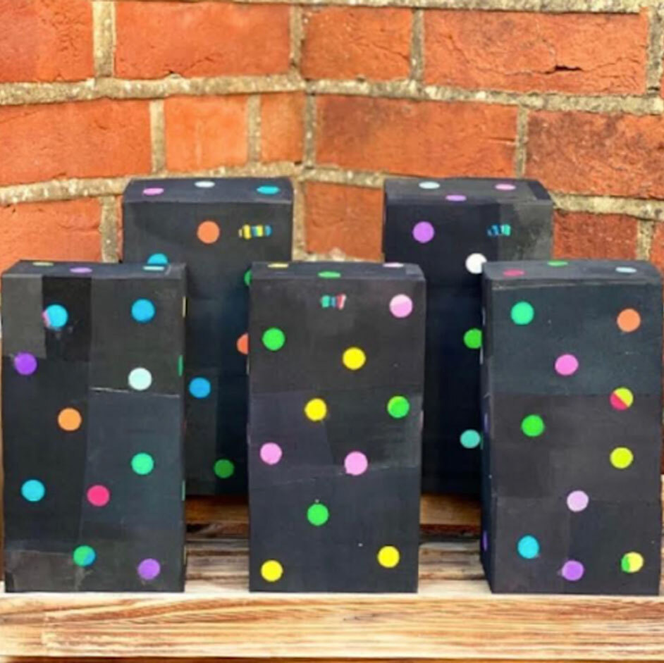 Yoga Block - Polka Dot