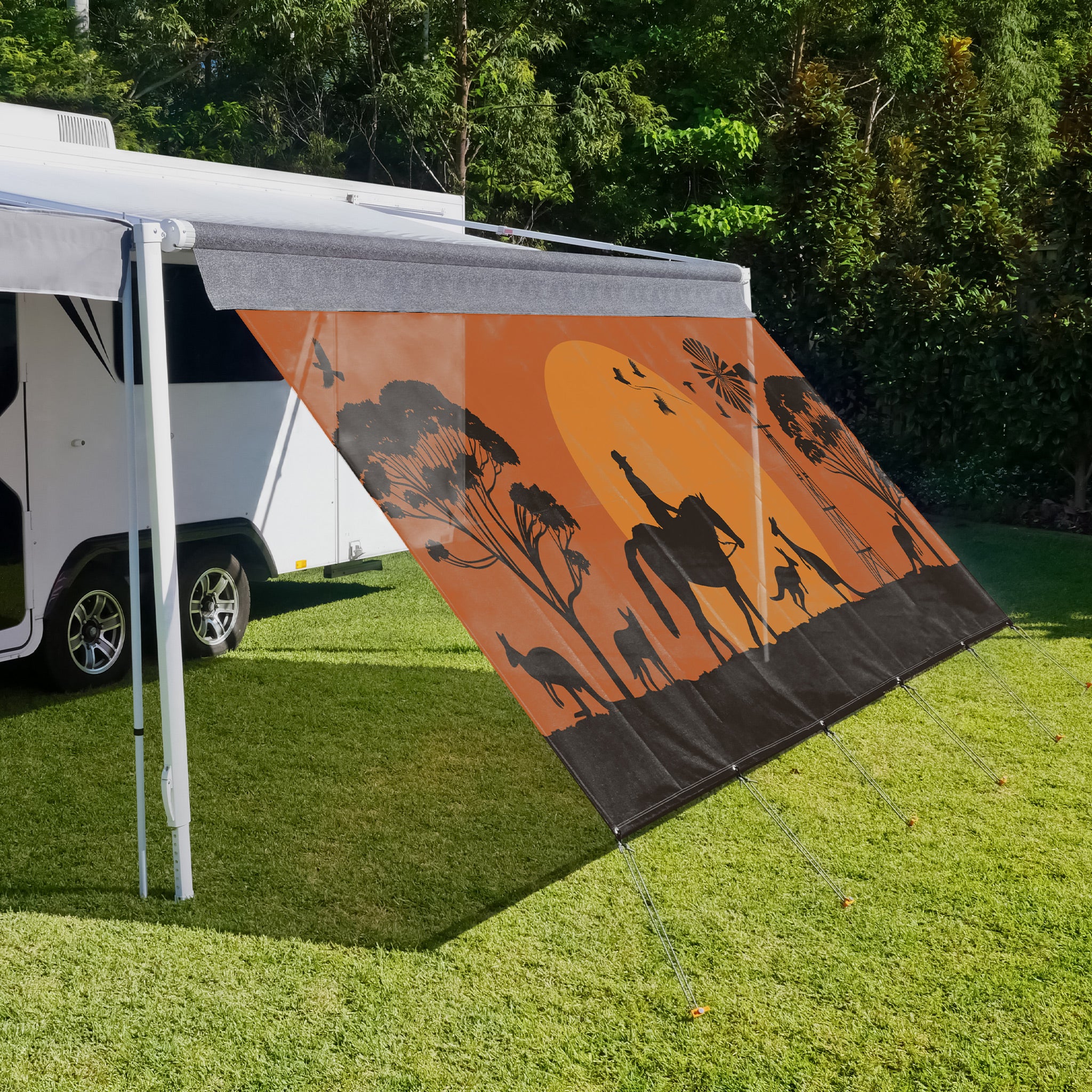 Long Side Art Shade Walls - Scenic Edition