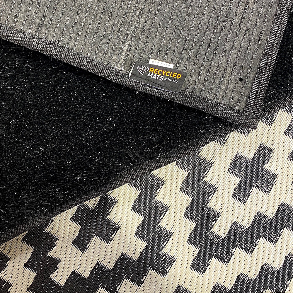 Turf Door Mat Black/Grey  - 60 x 165cm
