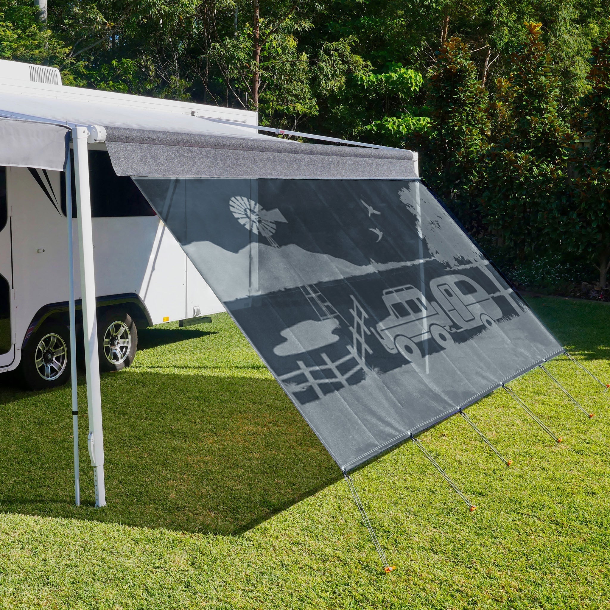 Long Side Art Shade Walls - Scenic Edition
