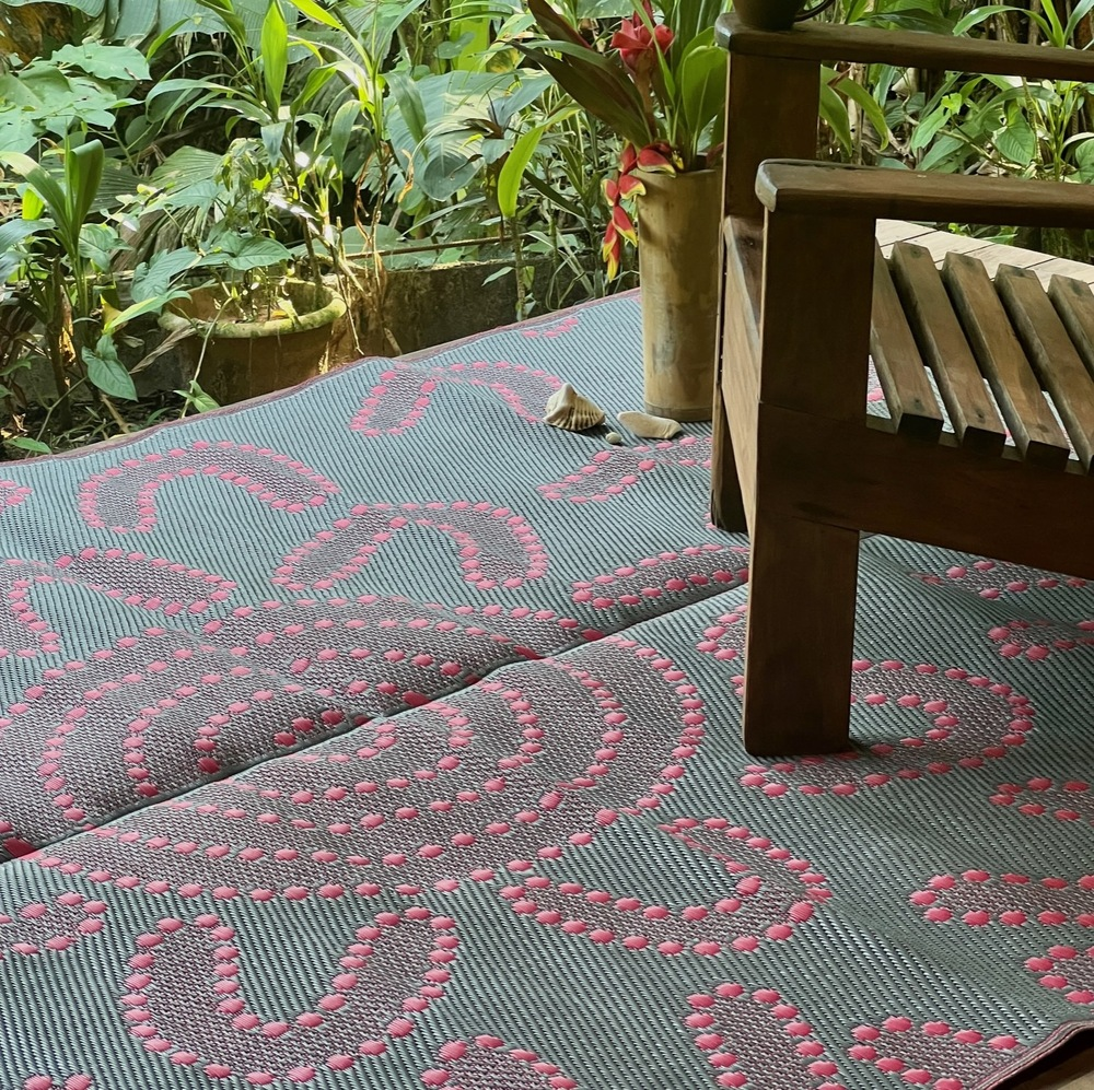 Meeting Place Mat 1.8m x 2.7m - Red/Grey
