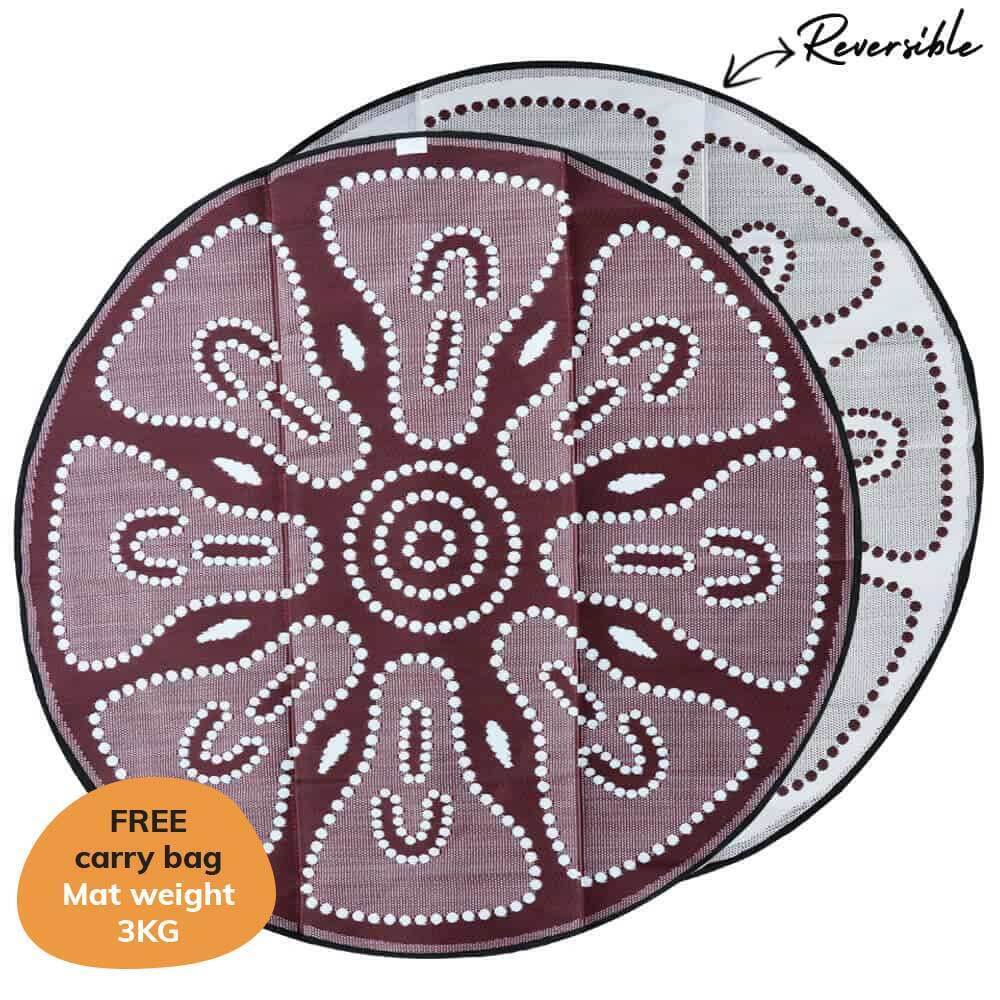 Witchetty Grub Mat 2.7m