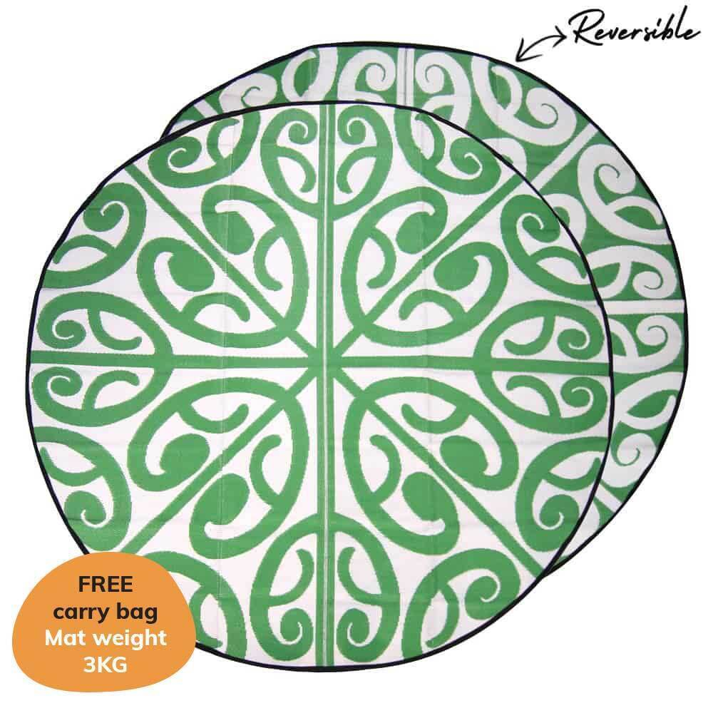 Korero Mat 2.7m - Green/White
