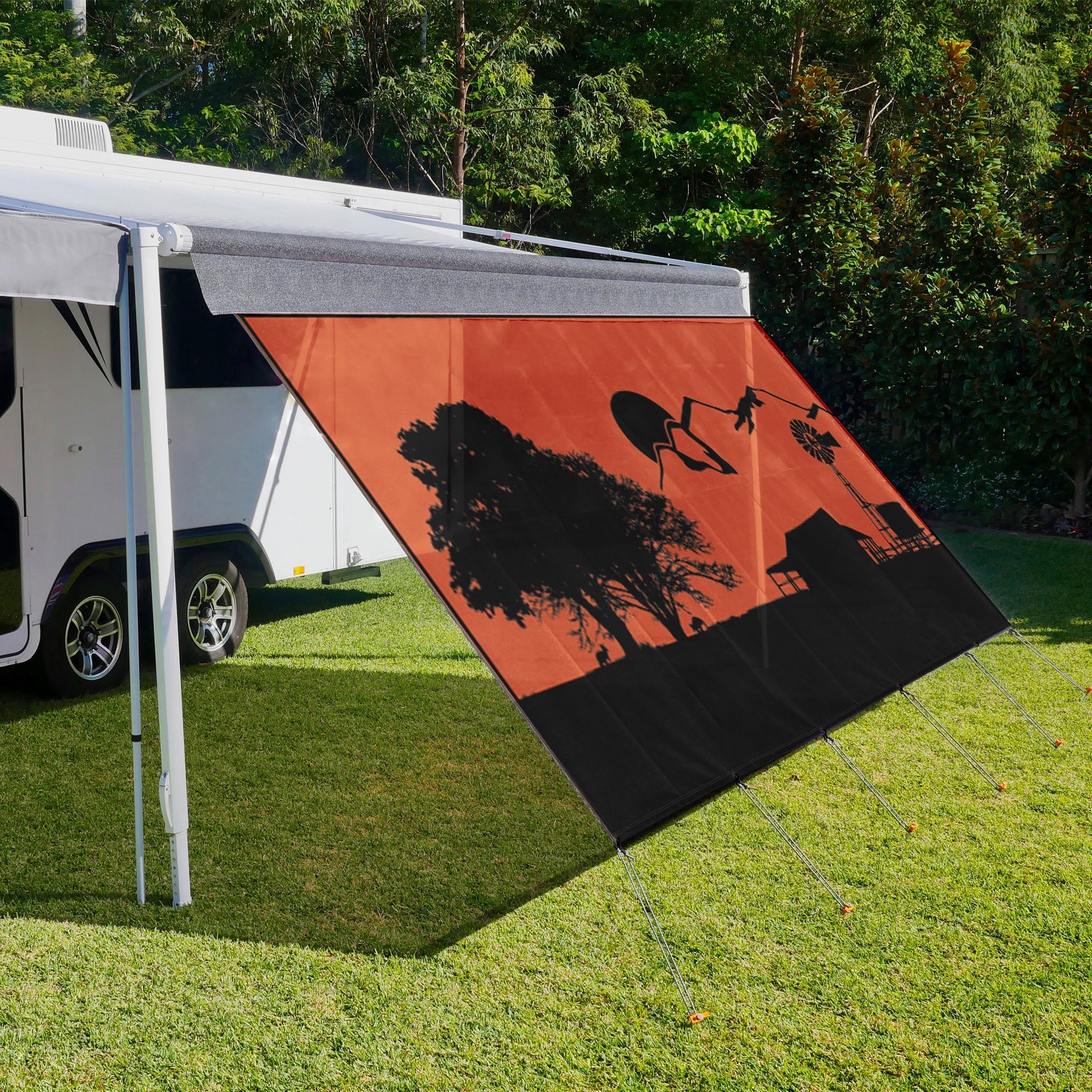 Long Side Art Shade Walls - Scenic Edition