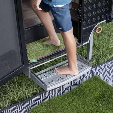 Muk Mat Caravan Step Green - 26 x 58cm