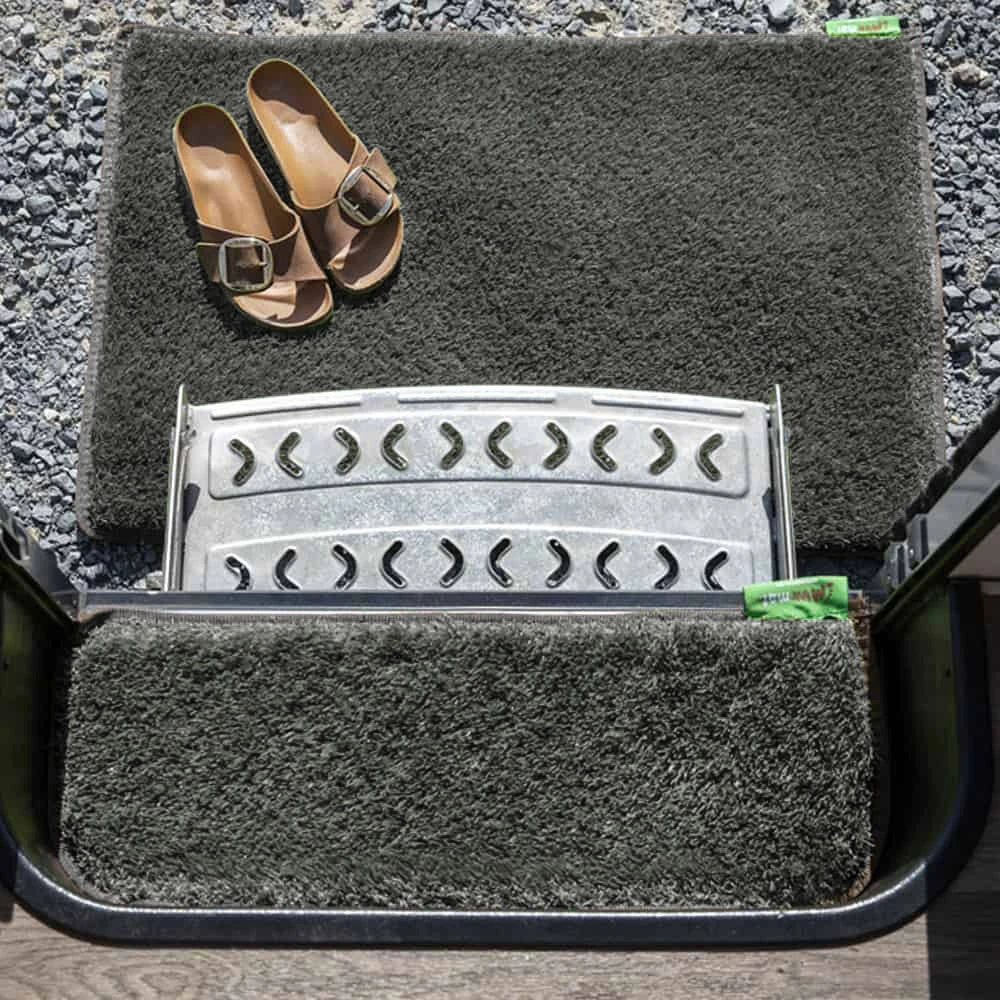 Muk Mat Caravan Step Grey - 26 x 58cm