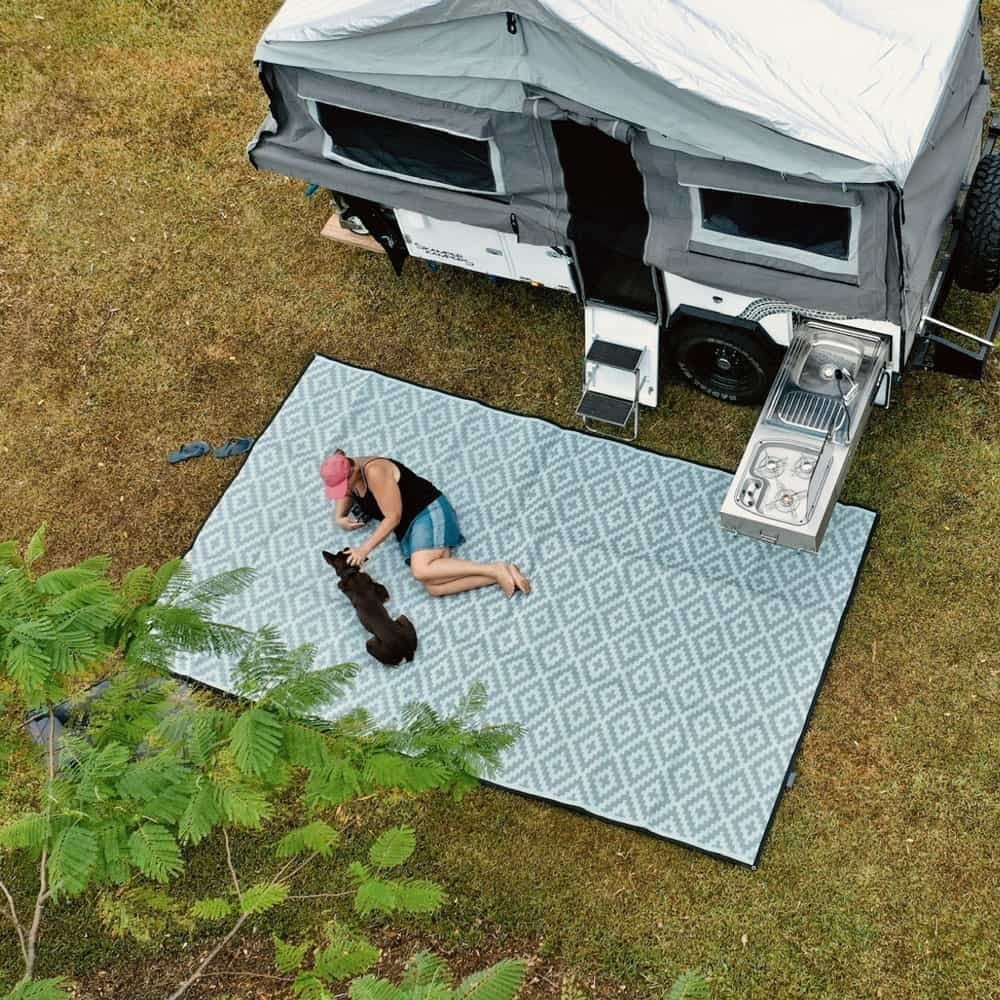 Diamond Mat - Grey