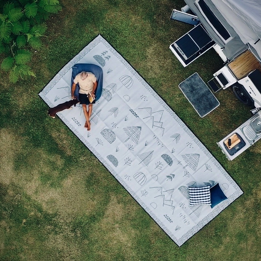 Wilderness Mat 6m x 2.4m - Grey