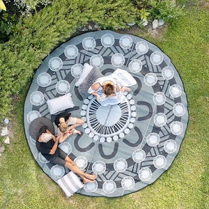 Celebration Mat 3.6m - Black/White