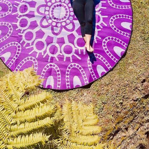 Gather Around Mat 3m - Pink/Purple