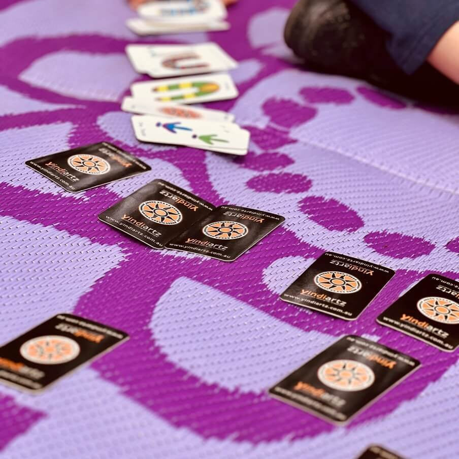 Gather Around Mat 3m - Pink/Purple
