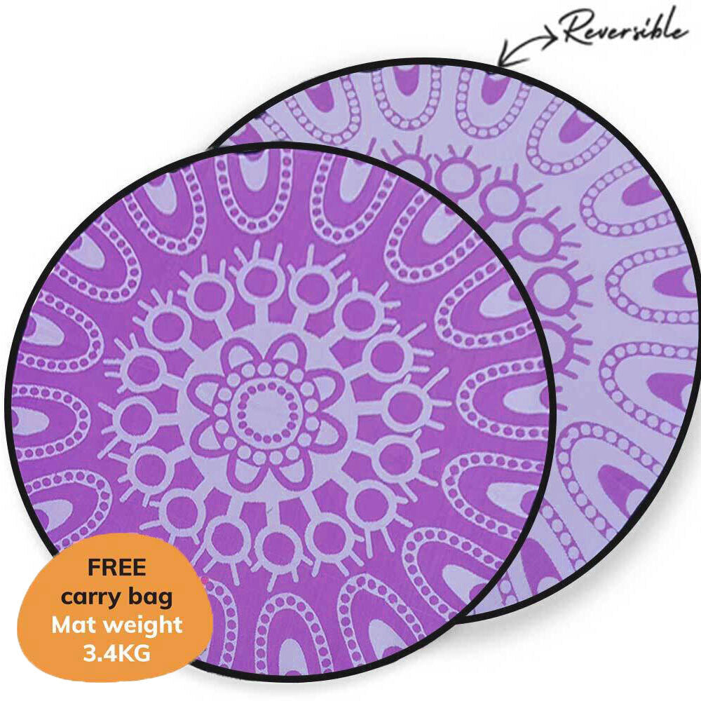 Gather Around Mat 3m - Pink/Purple