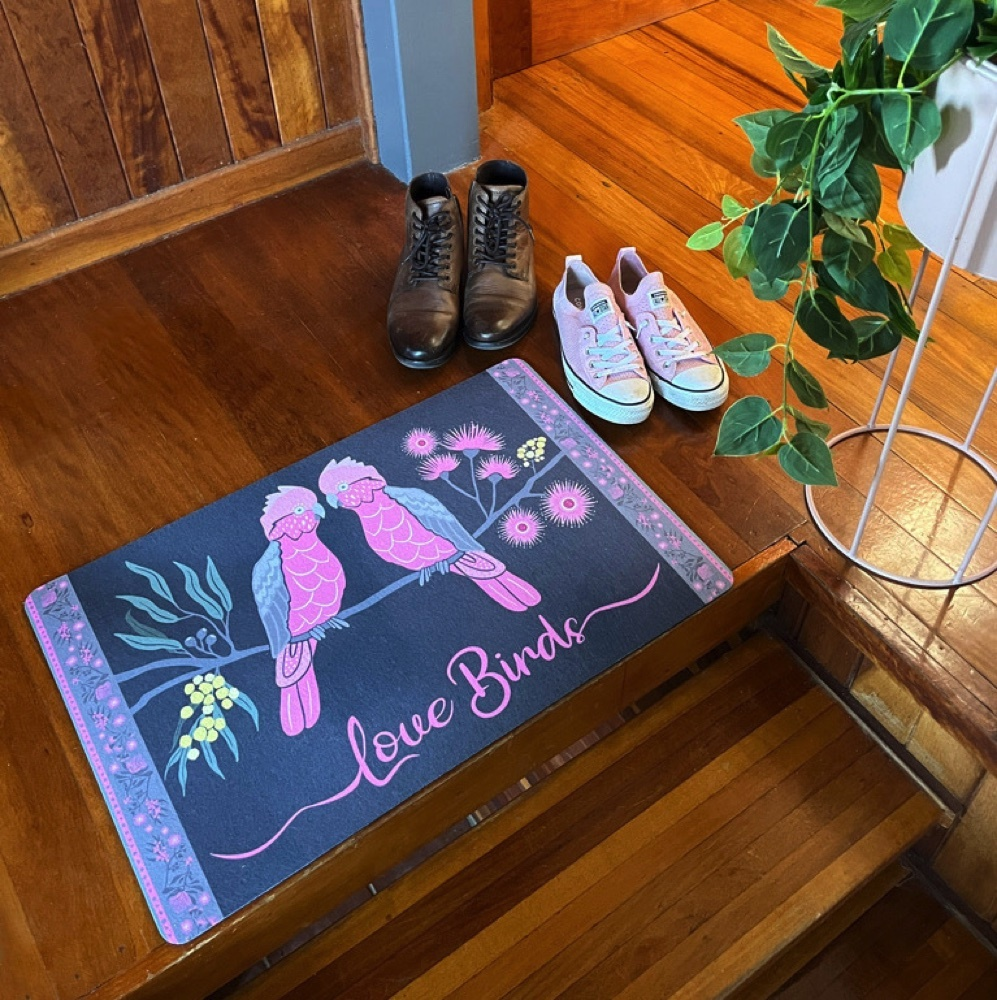 Love Birds Doormat
