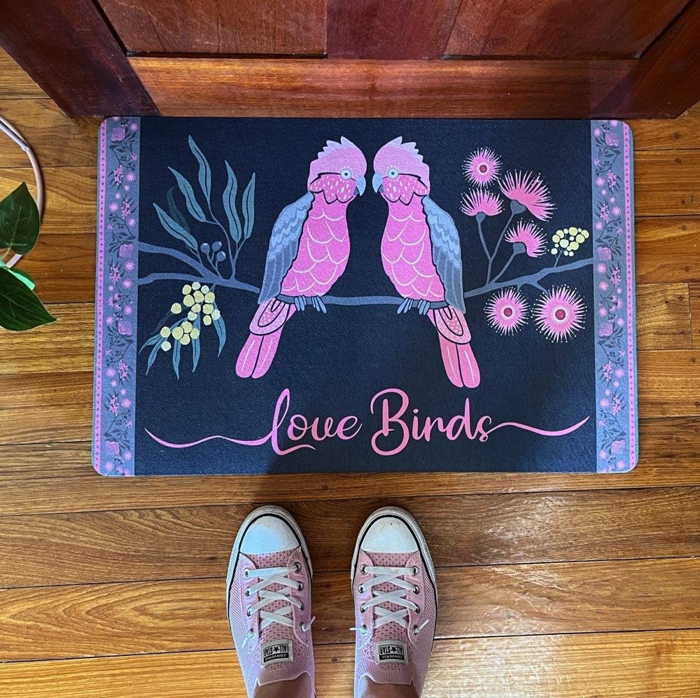 Love Birds Doormat