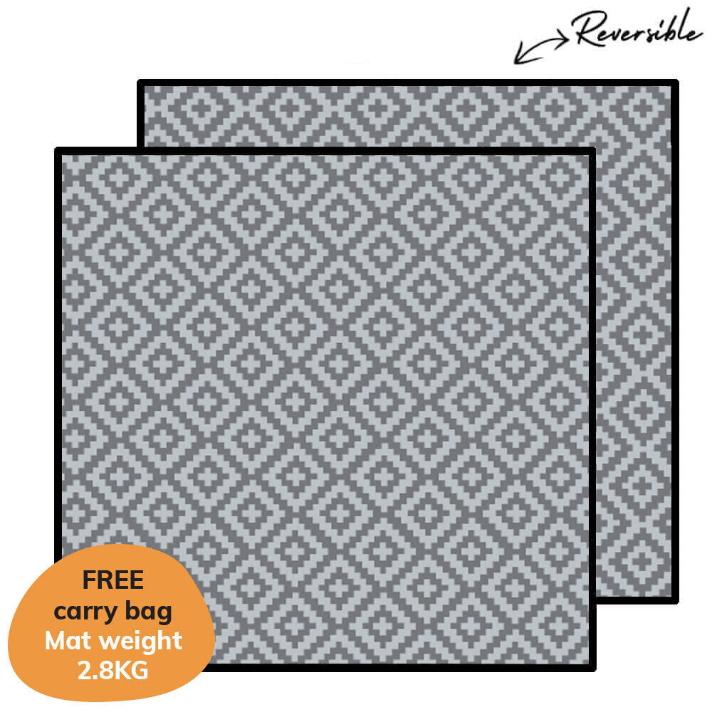Diamond Mat - Grey